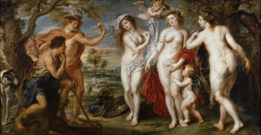 Juicio de Paris, de Rubens